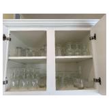 Clear Glass Stemware & Tumblers - Mixed Wine Glasses, Goblets, & Short Tumblers