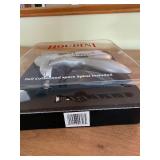 Metrokane Houdini Corkscrew - Lever-Style Wine Opener with Foil Cutter & Spare Spiral