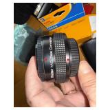 Canon AE-1 Program 50mm FD Camera Kit with Vivitar MC Teleconverter & Speedlite 188A