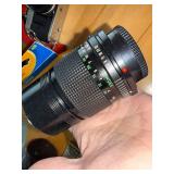 Canon AE-1 Program 50mm FD Camera Kit with Vivitar MC Teleconverter & Speedlite 188A