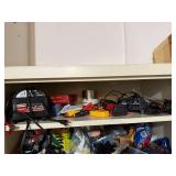 Metal Storage Cabinet - Assorted Hardware, Fasteners & Tools