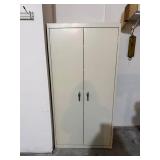 Metal Storage Cabinet - Assorted Hardware, Fasteners & Tools