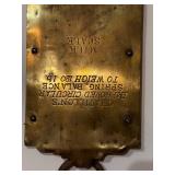 CHATHLIONS MILK SCALE - Brass Vintage Dairy Dial Scale with Hanging Hook