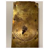 CHATHLIONS MILK SCALE - Brass Vintage Dairy Dial Scale with Hanging Hook
