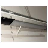 Pull Chain Hanging Overhead Light Fixture - Long Linear Ceiling Pendant