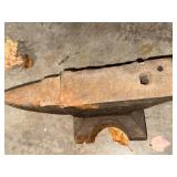 Anvil - Cast Iron Bench With Horn & Hardy Hole