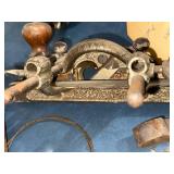 Stanley Vintage Hand Plane with an Ornate Cast Iron Base - Front Knob & Dual Handles