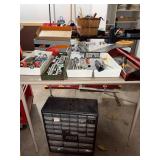 Buck Bros Saw & Tool Lot - Hand Tools, Sockets, Wrenches, Vise, Level & Organizers