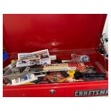 Craftsman Red 2-Piece Tool Chest Set - Top Chest & Roll Cabinet on Casters