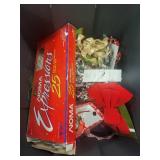 Large Assortment of Holiday and Seasonal Decorations with Storage Totes