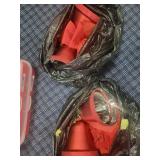 Large Assortment of Holiday and Seasonal Decorations with Storage Totes