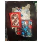 Large Assortment of Holiday and Seasonal Decorations with Storage Totes