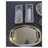 Collection of Silver Plated Serving Pieces