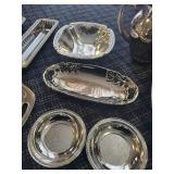 Collection of Silver Plated Serving Pieces