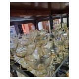 Large Collection of Vintage Yellow Depression Glass Tableware