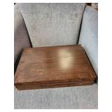 Vintage Silverplate Flatware Set with Wooden Case - Ornate Design, 29 Pieces