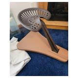 Western L. Roller Co. Tractor Seat Stool with Wood Base