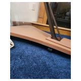 Western L. Roller Co. Tractor Seat Stool with Wood Base