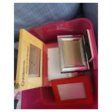 Lot of Assorted Picture Frames in Various Sizes and Finishes