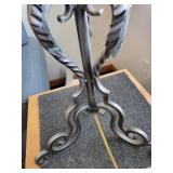 Decorative Wrought Iron Table Lamp with Shade