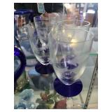 Collection of Blue and White Art Glassware and Porcelain Decor
