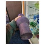 Collection of Blue and White Art Glassware and Porcelain Decor