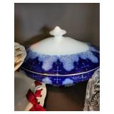 Collection of Vintage Glassware and Decorative Dishes