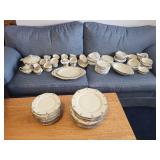 Community China Deauville Bavaria Germany Dinnerware Set with Serving Pieces