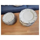 Community China Deauville Bavaria Germany Dinnerware Set with Serving Pieces