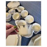 Community China Deauville Bavaria Germany Dinnerware Set with Serving Pieces