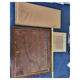 Collection of 3 Vintage Picture Frames Including Framed Landscape Painting