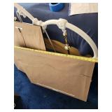 Framed Art Print of Children at Picnic Table by Elsa Beskow, 29x25 Inches