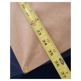 Framed Winter Village Watercolor Print Signed by Topp