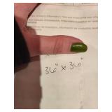 36 Inch Round Wood Dining Table with 4 Chairs