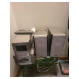 Panasonic SA-PM17 CD Stereo System with Dual Speakers