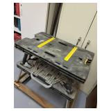 Set of 2 Folding Portable Workbenches with Handles