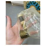 Mixed Lot of Plumbing and Hardware Supplies with Basket