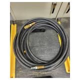 Air Hose with Brass Fittings and Micro Pressure Regulator Gauge