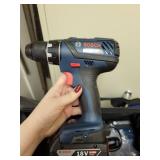 Bosch 18V Cordless Drill and Impact Driver Set with Charger and Bag
