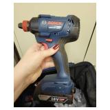 Bosch 18V Cordless Drill and Impact Driver Set with Charger and Bag