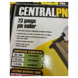 Central Pneumatic 23 Gauge Pin Nailer with Arrow Stapler and Staples