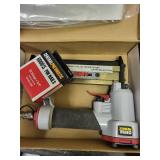 Central Pneumatic 23 Gauge Pin Nailer with Arrow Stapler and Staples