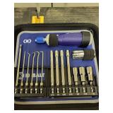 Kobalt 35-Piece Ratcheting Screwdriver and Driver Bit Set in Case