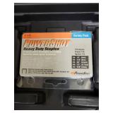 PowerShot Pro Heavy Duty Electric Staple and Nail Gun with Staples and Case
