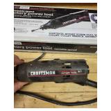 Craftsman Variable Speed Rotary Power Tool with Accessories and Box