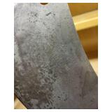 Vintage Meat Cleaver and Logging Peavey Tool Set