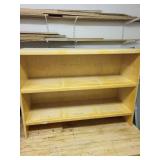 Work Table with Shelving, Porter Cable Joiner, Power Strip, and Clamp