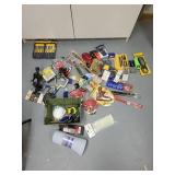 Large Lot of Hand Tools and Accessories Including Drill Bits, Blades, Voltage Tester, and More