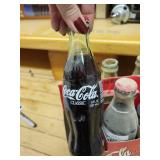 Set of 6 Vintage Coca-Cola Classic Glass Bottles in Original Carrier