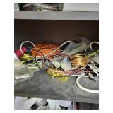 Assorted Electrical Hardware and Small Parts Collection